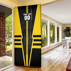 Personalized Richmond Tigers Door Cover Modern Geometric Sports Graphic Style
