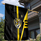 Richmond Tigers Garden Flag Modern Geometric Sports Graphic Style