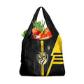 Richmond Tigers Grocery Bag Modern Geometric Sports Graphic Style
