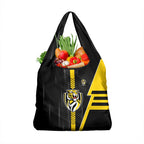 Richmond Tigers Grocery Bag Modern Geometric Sports Graphic Style