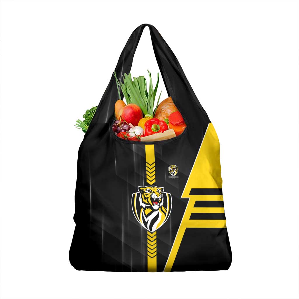 Richmond Tigers Grocery Bag Modern Geometric Sports Graphic Style