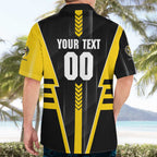Personalized Richmond Tigers Hawaiian Shirt Modern Geometric Sports Graphic Style