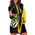 Personalized Richmond Tigers Hoodie Dress Modern Geometric Sports Graphic Style