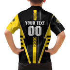 Personalized Richmond Tigers Kid Hawaiian Shirt Modern Geometric Sports Graphic Style