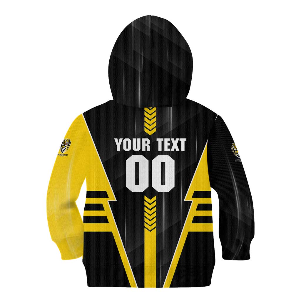 Personalized Richmond Tigers Kid Hoodie Modern Geometric Sports Graphic Style