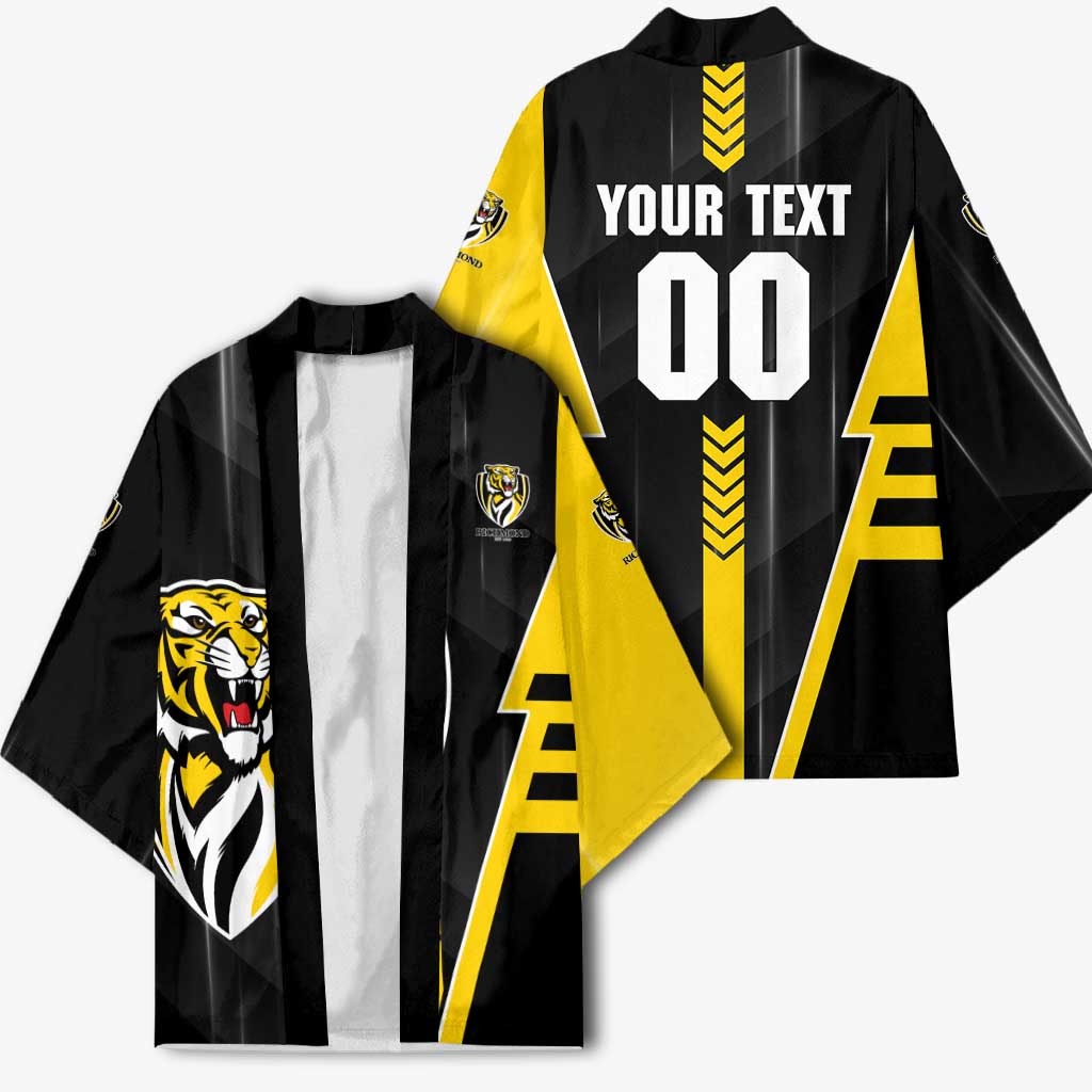 Personalized Richmond Tigers Kimono Modern Geometric Sports Graphic Style