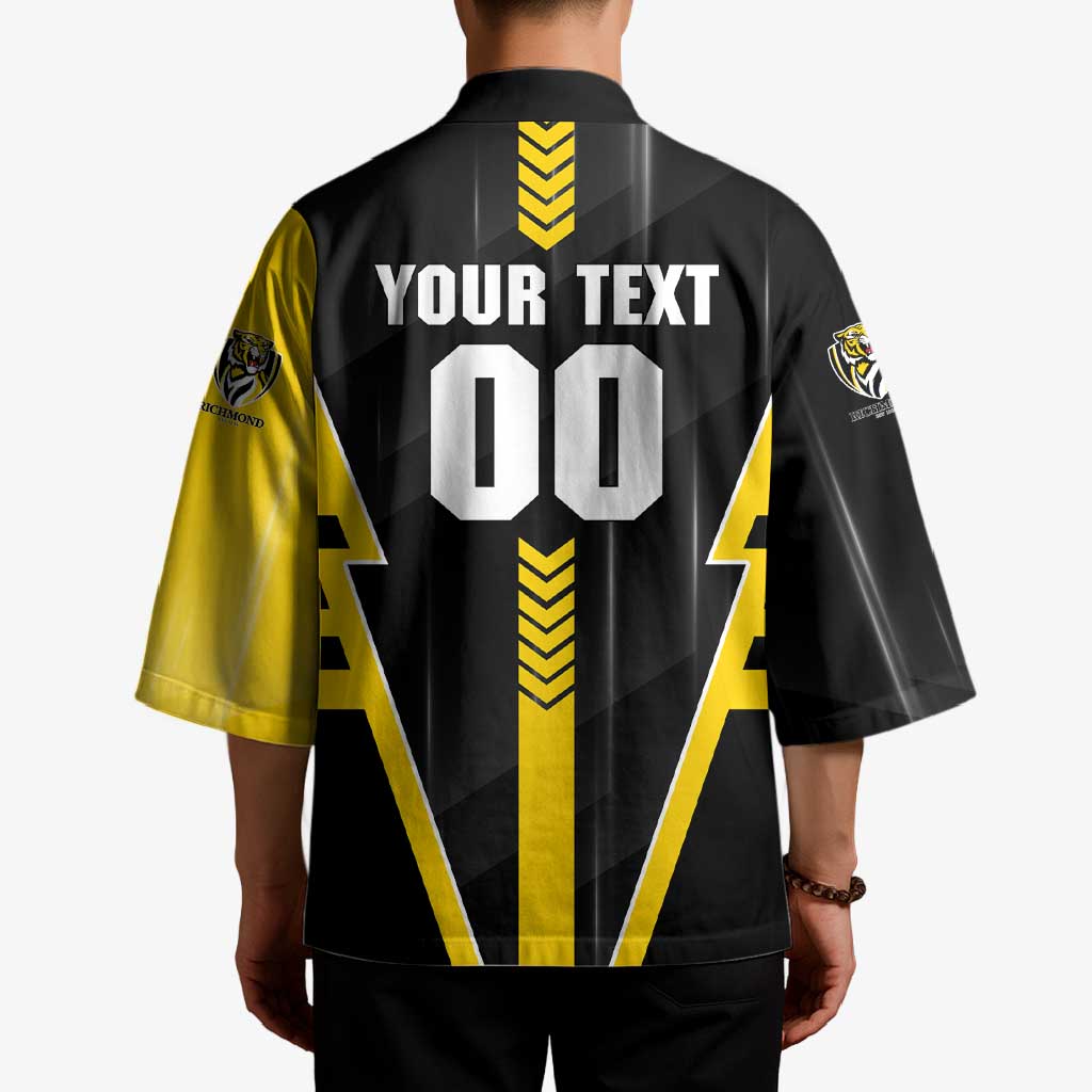 Personalized Richmond Tigers Kimono Modern Geometric Sports Graphic Style