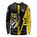 Personalized Richmond Tigers Long Sleeve Shirt Modern Geometric Sports Graphic Style