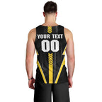 Personalized Richmond Tigers Men Tank Top Modern Geometric Sports Graphic Style