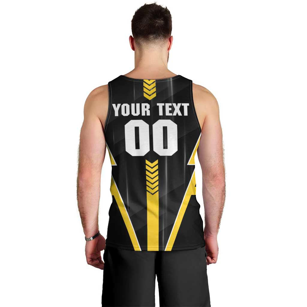 Personalized Richmond Tigers Men Tank Top Modern Geometric Sports Graphic Style