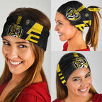 Richmond Tigers Neck Gaiter Modern Geometric Sports Graphic Style