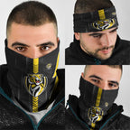 Richmond Tigers Neck Gaiter Modern Geometric Sports Graphic Style