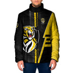 Personalized Richmond Tigers Padded Jacket Modern Geometric Sports Graphic Style