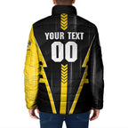 Personalized Richmond Tigers Padded Jacket Modern Geometric Sports Graphic Style