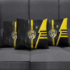 Richmond Tigers Pillow Cover Modern Geometric Sports Graphic Style