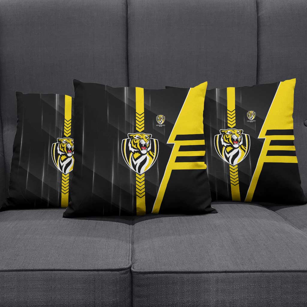Richmond Tigers Pillow Cover Modern Geometric Sports Graphic Style