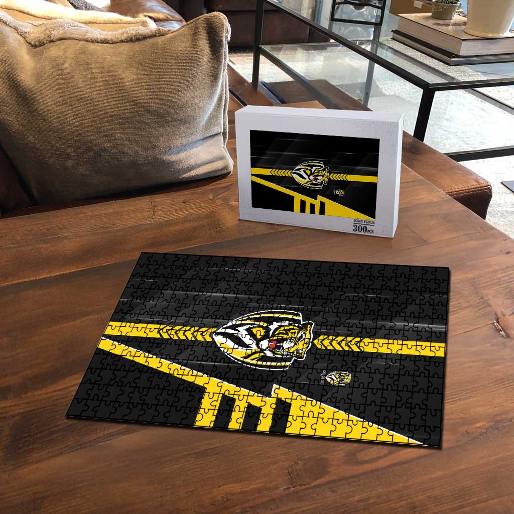 Richmond Tigers Puzzle Modern Geometric Sports Graphic Style
