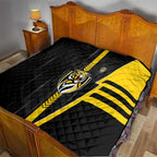 Richmond Tigers Quilt Modern Geometric Sports Graphic Style