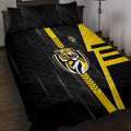 Richmond Tigers Quilt Bed Set Modern Geometric Sports Graphic Style