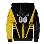 Personalized Richmond Tigers Sherpa Hoodie Modern Geometric Sports Graphic Style