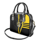Richmond Tigers Shoulder Handbag Modern Geometric Sports Graphic Style