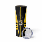 Personalized Richmond Tigers Skinny Tumbler Modern Geometric Sports Graphic Style