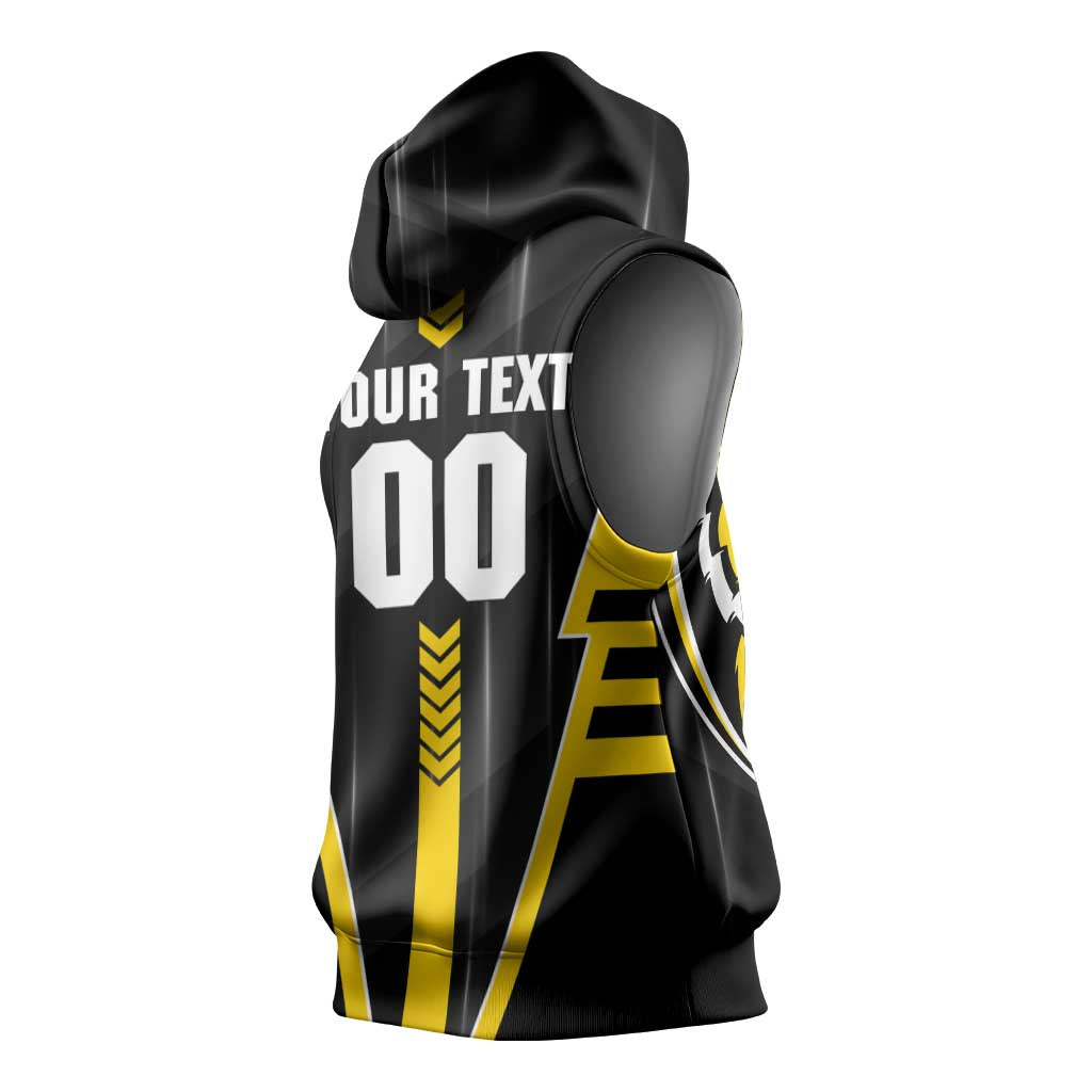 Personalized Richmond Tigers Sleeveless Hoodie Modern Geometric Sports Graphic Style