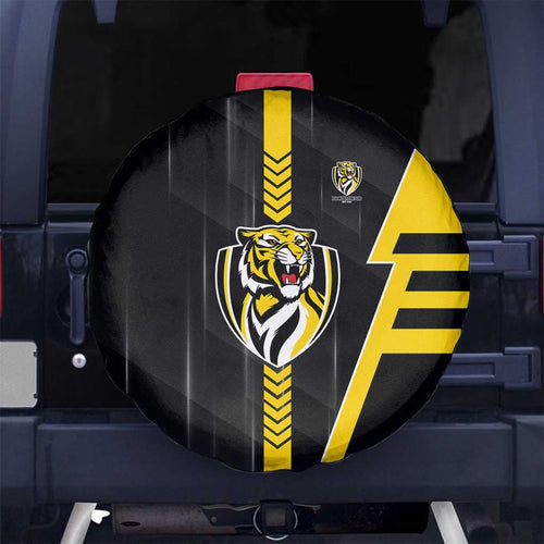Richmond Tigers Spare Tire Cover Modern Geometric Sports Graphic Style