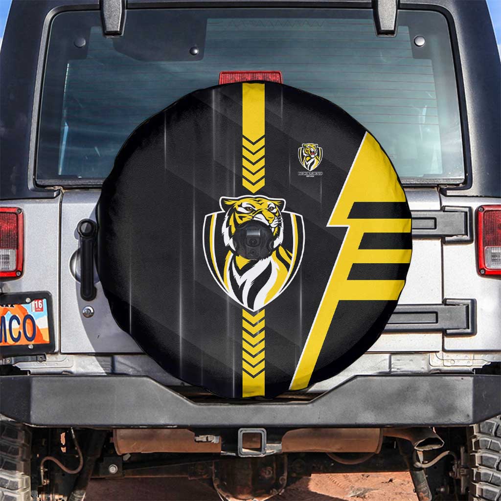 Richmond Tigers Spare Tire Cover Modern Geometric Sports Graphic Style