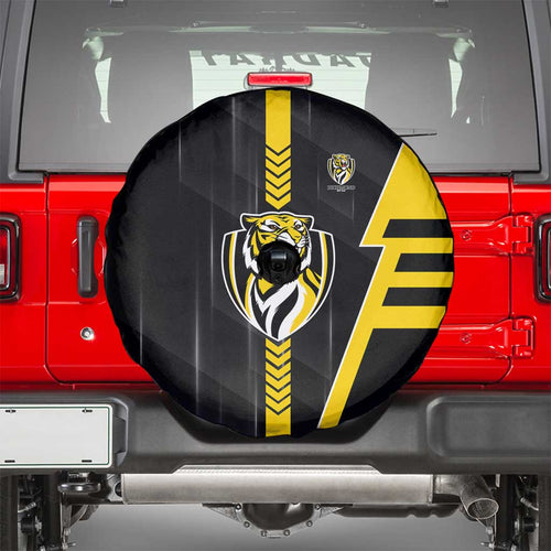 Richmond Tigers Spare Tire Cover Modern Geometric Sports Graphic Style