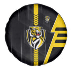 Richmond Tigers Spare Tire Cover Modern Geometric Sports Graphic Style