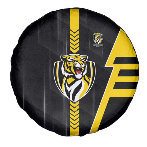 Richmond Tigers Spare Tire Cover Modern Geometric Sports Graphic Style