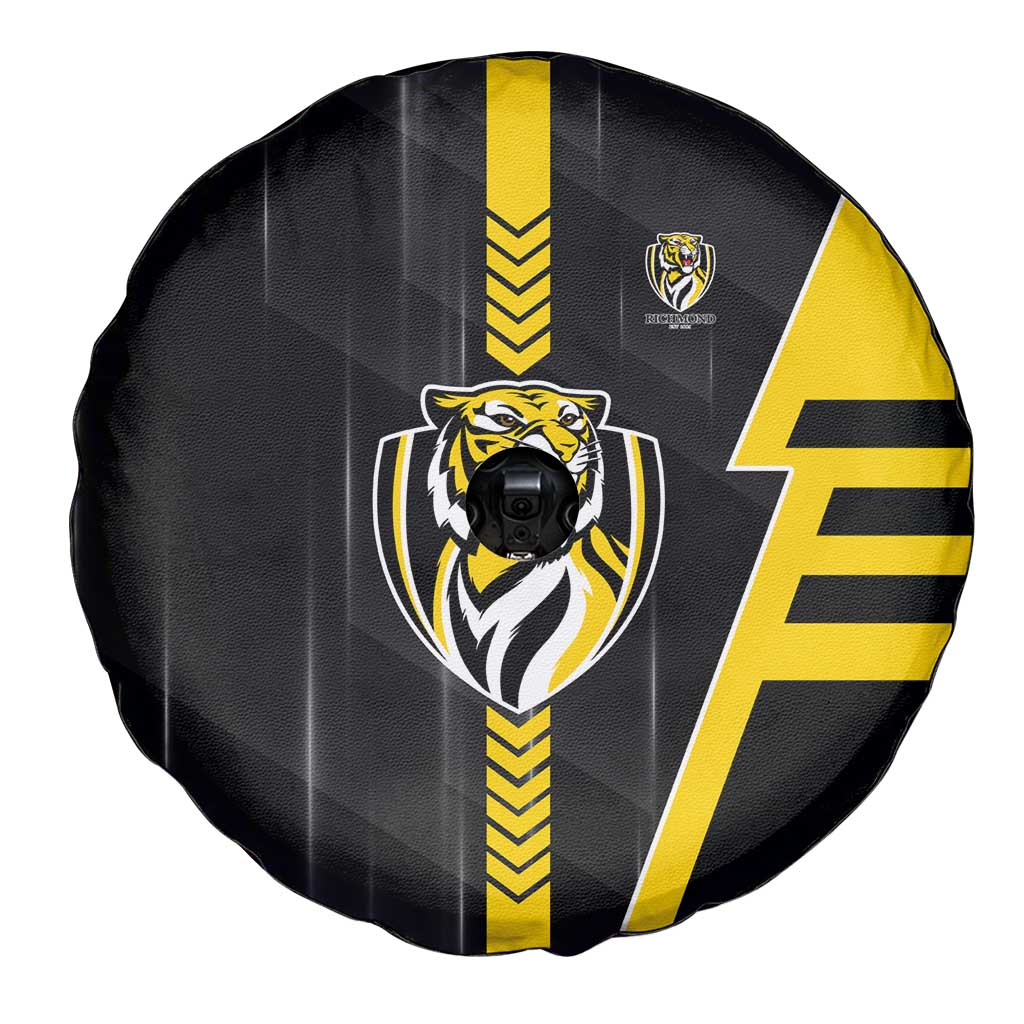 Richmond Tigers Spare Tire Cover Modern Geometric Sports Graphic Style