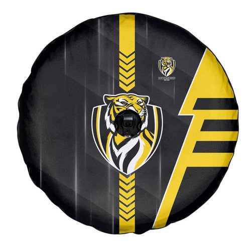 Richmond Tigers Spare Tire Cover Modern Geometric Sports Graphic Style