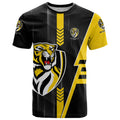 Personalized Richmond Tigers T Shirt Modern Geometric Sports Graphic Style