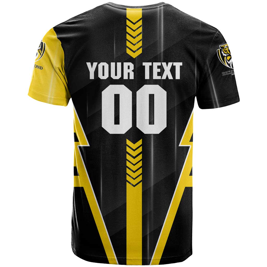Personalized Richmond Tigers T Shirt Modern Geometric Sports Graphic Style