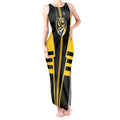 Personalized Richmond Tigers Tank Maxi Dress Modern Geometric Sports Graphic Style