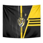 Richmond Tigers Tapestry Modern Geometric Sports Graphic Style