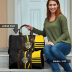 Richmond Tigers Travel Bag Modern Geometric Sports Graphic Style