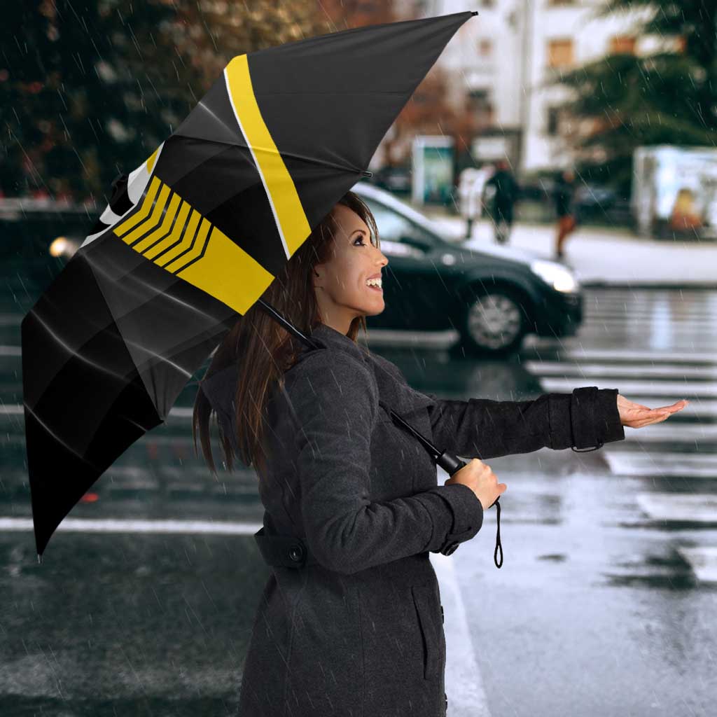 Richmond Tigers Umbrella Modern Geometric Sports Graphic Style