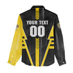 Personalized Richmond Tigers Women Casual Shirt Modern Geometric Sports Graphic Style