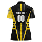 Personalized Richmond Tigers Women Polo Shirt Modern Geometric Sports Graphic Style