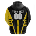 Personalized Richmond Tigers Zip Hoodie Modern Geometric Sports Graphic Style
