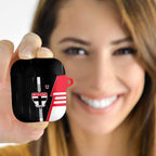 St Kilda Saints AirPods Case Modern Geometric Sports Graphic Style