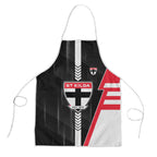 St Kilda Saints Apron Modern Geometric Sports Graphic Style