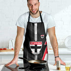 St Kilda Saints Apron Modern Geometric Sports Graphic Style