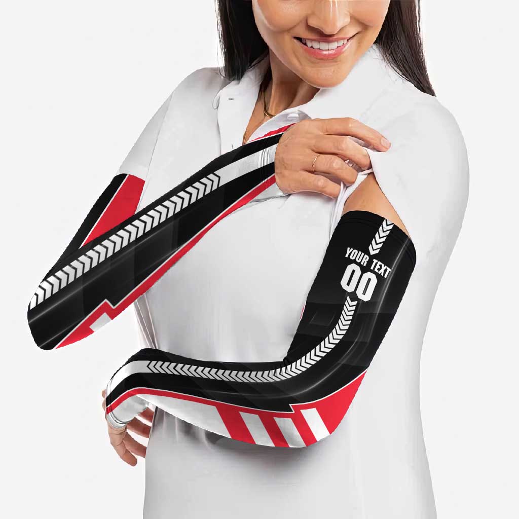 Personalized St Kilda Saints Arm Sleeves Modern Geometric Sports Graphic Style