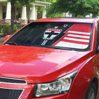 St Kilda Saints Auto Sun Shade Modern Geometric Sports Graphic Style