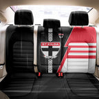 St Kilda Saints Back Car Seat Cover Modern Geometric Sports Graphic Style