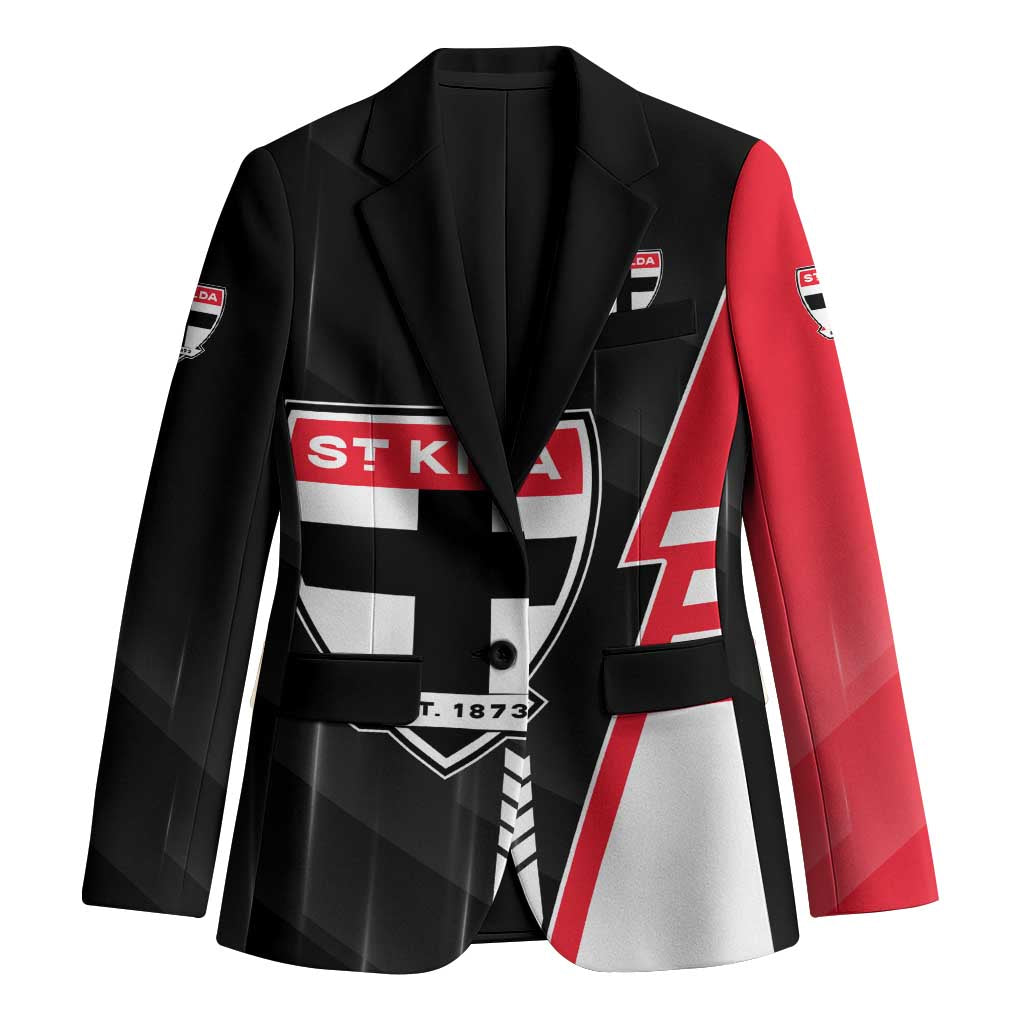 Personalized St Kilda Saints Blazer Modern Geometric Sports Graphic Style